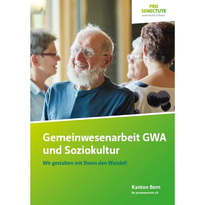 Flyer Gemeinwesenarbeit GWA und Soziokultur